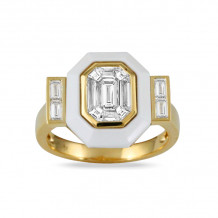Doves Mykonos 18k Yellow Gold Diamond Ring - R9418WA-2