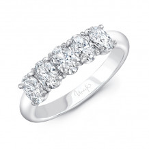 Uneek 5 Stone Oval Diamond Band - LVB970OV-1CTW