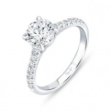 Uneek Timeless Round Diamond Engagement - R1005RB-150