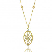 Freida Rothman Signet Love Knot Pendant Necklace - YZ0703B-16E