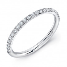 Uneek Silhouette Pave Diamond Wedding Band - WB229