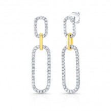 Uneek Legacy Diamond Chain Earrings - ER4422DC