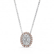Uneek Fashion Diamond Necklace - LVNS127AWR