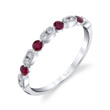 Uneek Ruby Diamond Fashion Ring - LVBMI2063R photo