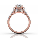 Martin Flyer 18k Rose Gold FlyerFit Engagement Ring photo3