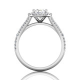 Martin Flyer Platinum FlyerFit Engagement Ring photo3