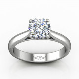 Martin Flyer 14k White Gold FlyerFit Engagement Ring photo2