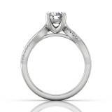 Martin Flyer 18k White Gold FlyerFit Engagement Ring photo3