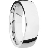 Lashbrook Cobalt Chrome 7mm Men's Wedding Band - CC7LD-P+POLISH photo2