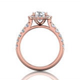 Martin Flyer 14k Rose Gold FlyerFit Engagement Ring photo3