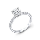 Uneek Diamond Engagement Ring - R031RDU photo
