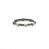 Freida Rothman Bezel Station Stack Ring - PRZR0984B-1-2 photo