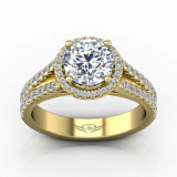 Martin Flyer 18k Yellow Gold FlyerFit Engagement Ring photo2