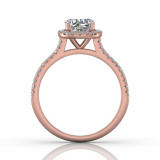 Martin Flyer 14k Rose Gold FlyerFit Engagement Ring photo3