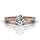 Martin Flyer 18k Rose Gold FlyerFit Engagement Ring photo