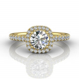 Martin Flyer 18k Yellow Gold FlyerFit Engagement Ring photo