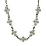 Freida Rothman Industrial Finish 4 Points Short Chain Necklace - IFPKZN16-16E photo