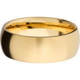 Lashbrook 14k Yellow Gold 8mm Men's Wedding Band - 14KY8D-P+SATIN photo3