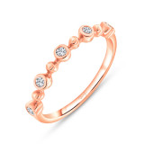 Uneek Stackable Diamond Fashion Ring - LVBCX959R photo