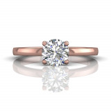 Martin Flyer 14k Rose Gold FlyerFit Engagement Ring photo