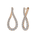 Uneek Diamond Earrings - LVEW549R photo