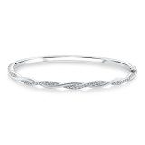 Uneek Stackable Diamond Bangle - LVBARI355W photo