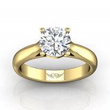 Martin Flyer 18k Yellow Gold FlyerFit Engagement Ring photo2