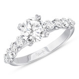 Uneek Us Collection Round Diamond Engagement Ring - SWUS024CW-6.5RDV1 photo