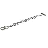Freida Rothman Signature Single Tone Chain Bracelet - KZ070383B photo