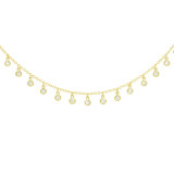 Freida Rothman Hanging Bezels Short Necklace - LMYZN13-14E photo