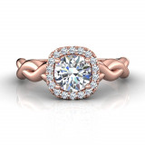 Martin Flyer 18k Rose Gold FlyerFit Engagement Ring photo