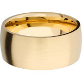 Lashbrook 14k Yellow Gold 10mm Men's Wedding Band - 14KY10D-P+SATIN photo3