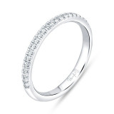 Uneek Timeless Round Diamond Wedding Band - RB1000 photo