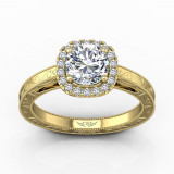 Martin Flyer 18k Yellow Gold FlyerFit Engagement Ring photo2