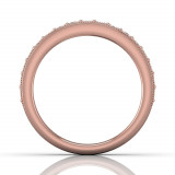 Martin Flyer 14k Rose Gold FlyerFit Wedding Band photo3