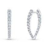 Uneek Diamond Hoop Earrings - ER3001U50 photo