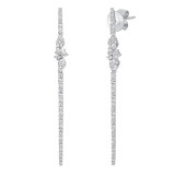 Uneek Diamond Earrings - LVECF9780W photo