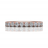 Martin Flyer 14k Rose Gold FlyerFit Wedding Band photo