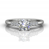 Martin Flyer Platinum FlyerFit Engagement Ring photo