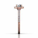 Martin Flyer 18k Rose Gold FlyerFit Engagement Ring photo4