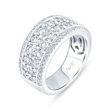 Uneek Bouquet Multi-Row Diamond Fashion Ring - RB4013 photo