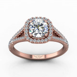 Martin Flyer 18k Rose Gold FlyerFit Engagement Ring photo2