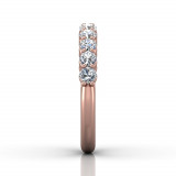 Martin Flyer 18k Rose Gold FlyerFit Wedding Band photo4