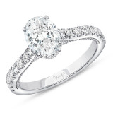 Uneek Us Collection Oval Diamond Engagement Ring - SWUS021CW-OV photo