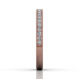Martin Flyer 14k Rose Gold FlyerFit Wedding Band photo4