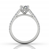 Martin Flyer 18k White Gold FlyerFit Engagement Ring photo3