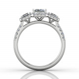 Martin Flyer 14k White Gold FlyerFit Engagement Ring photo3