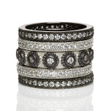 Freida Rothman Must-Have Stack Rings - PRZR09164B-6 photo