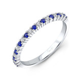 Uneek Blue Sapphire Diamond Fashion Ring - SWS190HFBS photo