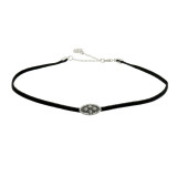 Freida Rothman Single Station Leather Choker - IFPKZN15-12E photo